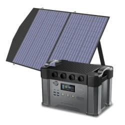 ALLPOWERS Generador Solar 2400W (S2000 Pro + SP027 Panel Solar 100W)