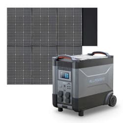 ALLPOWERS Generador Solar 4000W (R4000\R4000 V2 + SP039 Panel Solar 600W)